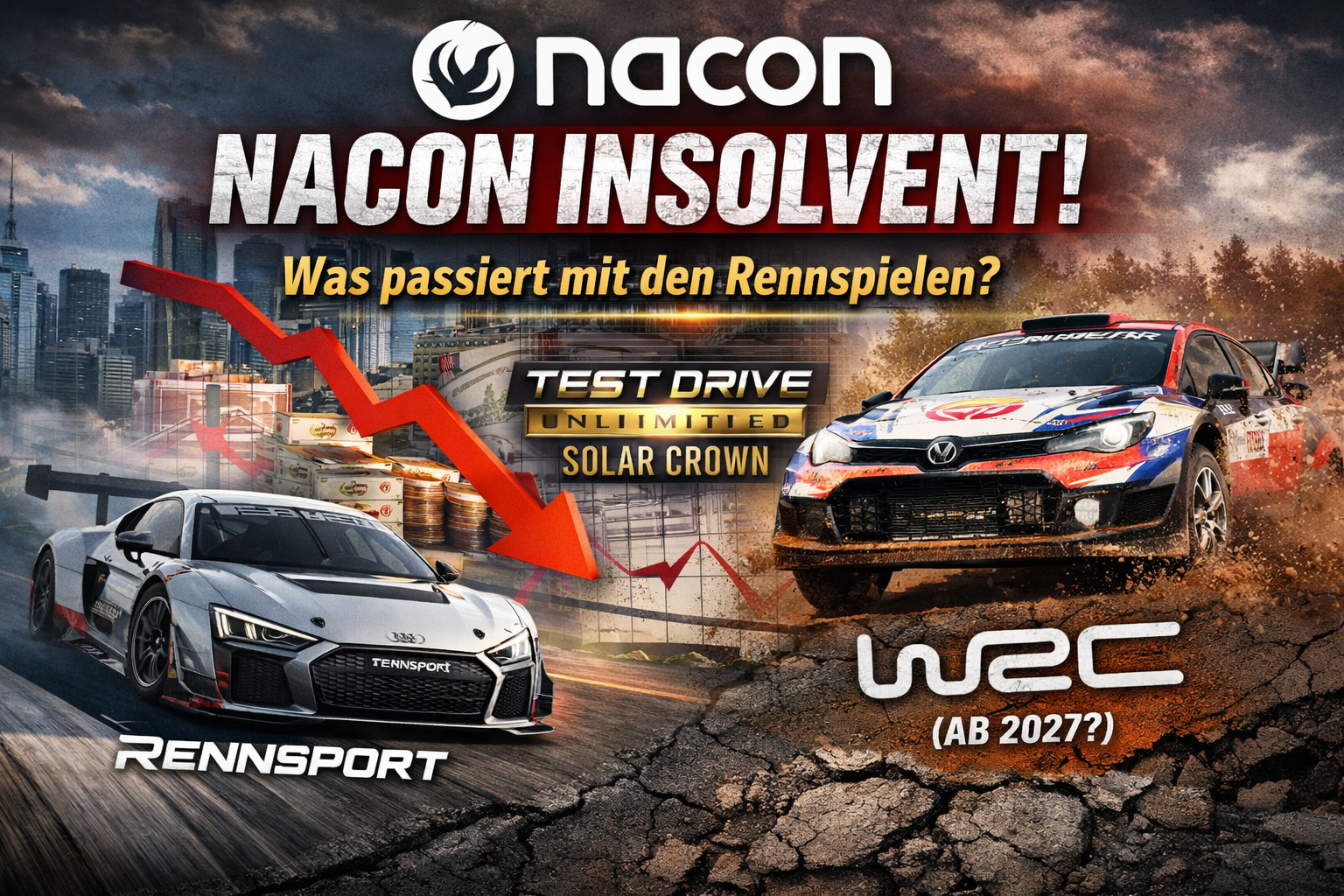 Nacon insolvent – Was passiert mit den Rennspielen?
